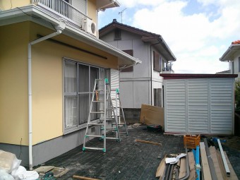 広島県東広島市 K様邸 デッキ&テラス 施工例