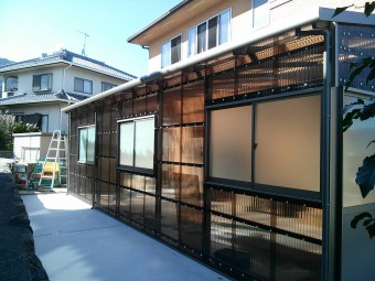 広島県江田島市 テラス施工例