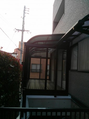 広島県呉市 サンルーム施工例