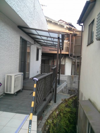 広島県呉市 テラス&デッキ施工例