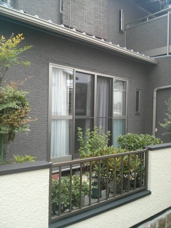 テラス 施工前